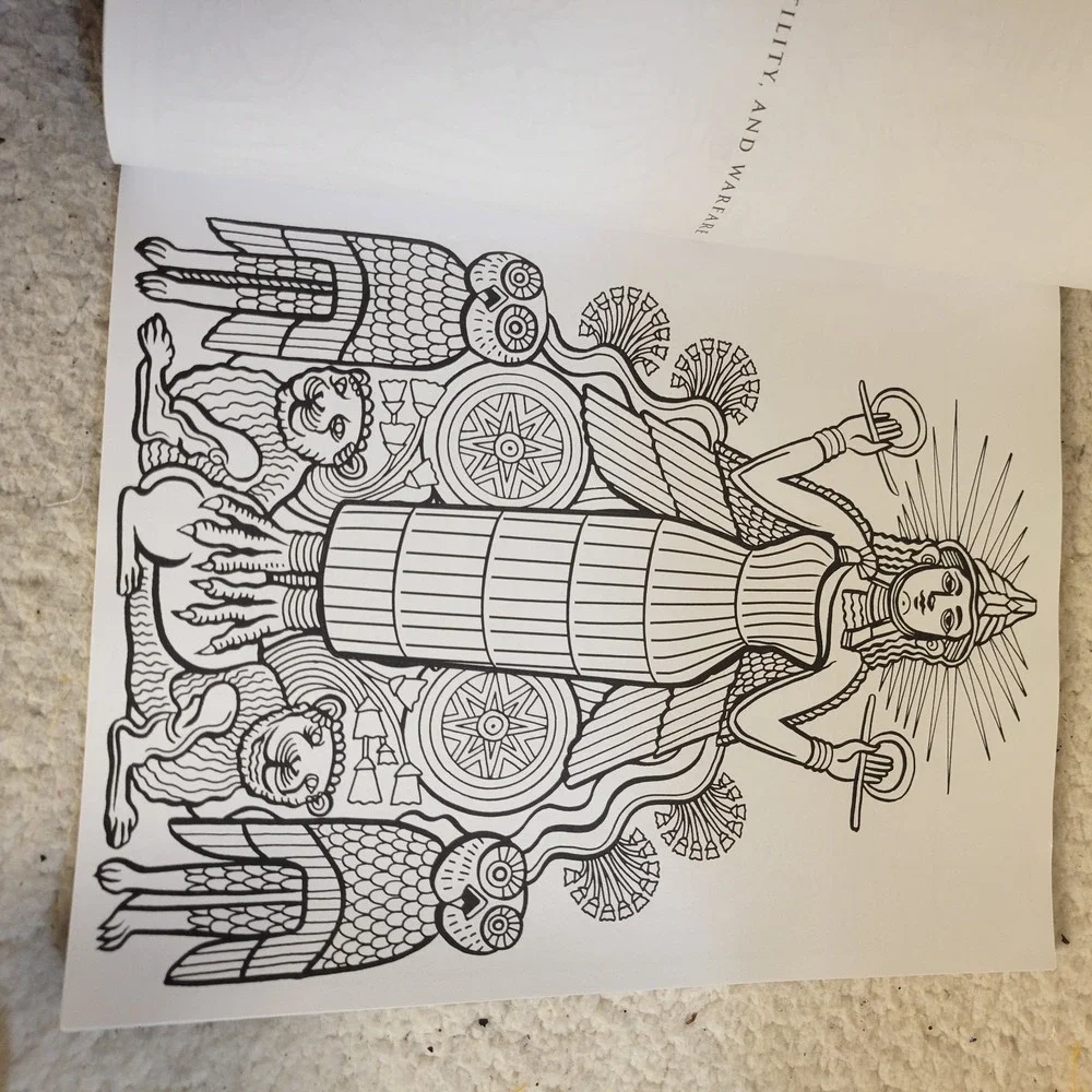 Ancient Aliens The Coloring Book 2016 History Channel Unused Pages 1 Cover Page